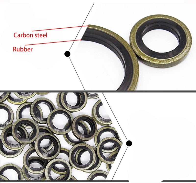 Silicone/EPDM/NBR Bonded Seal, Rubber Product, Molded Rubber Parts