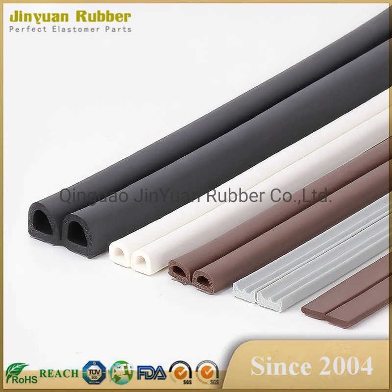 China Factory EPDM Sponge Foam Rubber Sealing Strip Gasket Seal for Door and Window