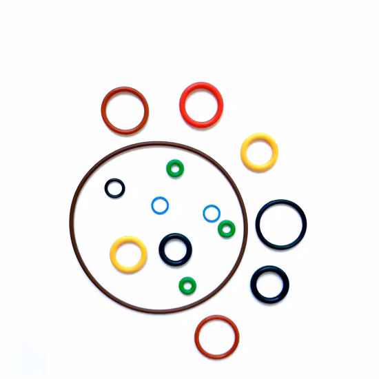 맞춤형 OEM NBR EPDM FKM Cr Sil 실리콘고무 씰 부품 고무 O